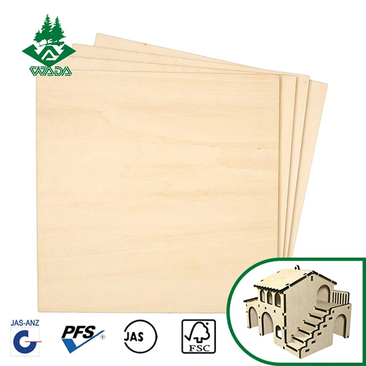 Basswood Plywood For Laser Cutting