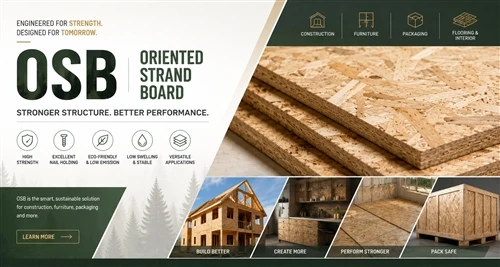 Why OSB Is Becoming A Preferred Building Material in Modern Construction And Furniture Manufacturing