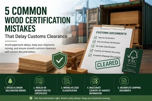 5 Common Wood Certification Mistakes That Delay Customs Clearance